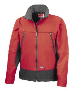 Result R120 - Giacca Activity Softshell Rosso / Nero