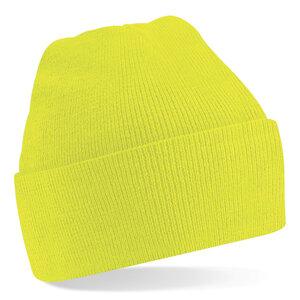 Beechfield BF045 - Cappellino Original Cuffed Fluorescent Yellow