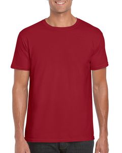 Gildan GN640 - Softstyle™ Adult Ringspun T-Shirt Rosso cardinale