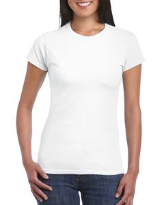 Gildan GN641 - T-shirt a maniche corte da donna Softstyle Bianco