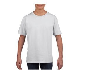 Gildan GN649 - Maglietta Softstyle per bambini Bianco