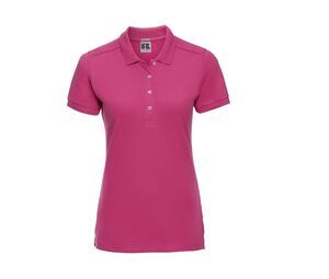 Russell JZ565 - Ladies' Stretch Polo Fucsia