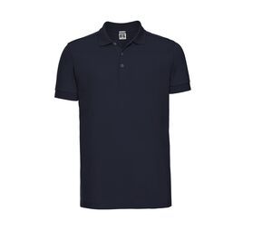 Russell JZ566 - Polo Uomo Stretch Blu oltremare