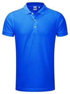 Russell JZ566 - Polo Uomo Stretch Azure Blue