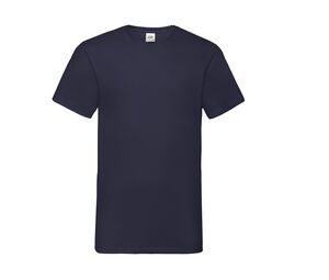 Fruit of the Loom SC234 - T-shirt da uomo con scollo a V dal peso contenuto Deep Navy