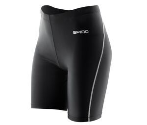Spiro SP50F - Shorts donna Bodyfit Nero