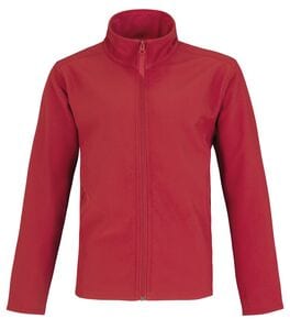 B&C BCI71 - Maglioncino Zip Id.701 Red/Grey