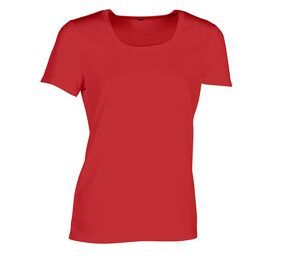 Sans Étiquette SE101 - T-Shirt Sportiva Da Donna Senza Etichetta Rosso