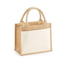 Westford mill WM425 - Borsa regalo in cotone pucket iuta