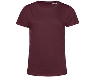 B&C BC02B - Maglietta donna collo rotondo bio 150 Burgundy