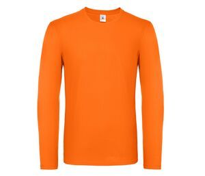 B&C BC05T - T-shirt da uomo a maniche lunghe Arancio