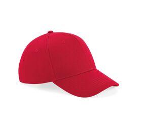 Beechfield BF018 - Cappello a 6 pannelli Ultimate Classic Red