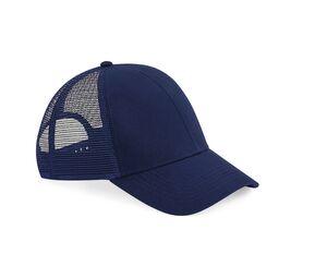Beechfield BF060 - Cappello in maglia di cotone biologico Oxford Navy