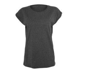 Build Your Brand BY021 - T-Shirt da donna Charcoal