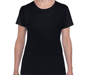 Gildan GN182 - T-shirt girocollo 180 da donna  Black