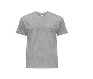 JHK JK145 - T-shirt 150 con scollo rotondo Grigio medio melange