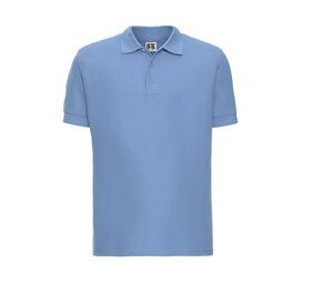 Russell JZ577 - Polo in Cotone 100% Sky