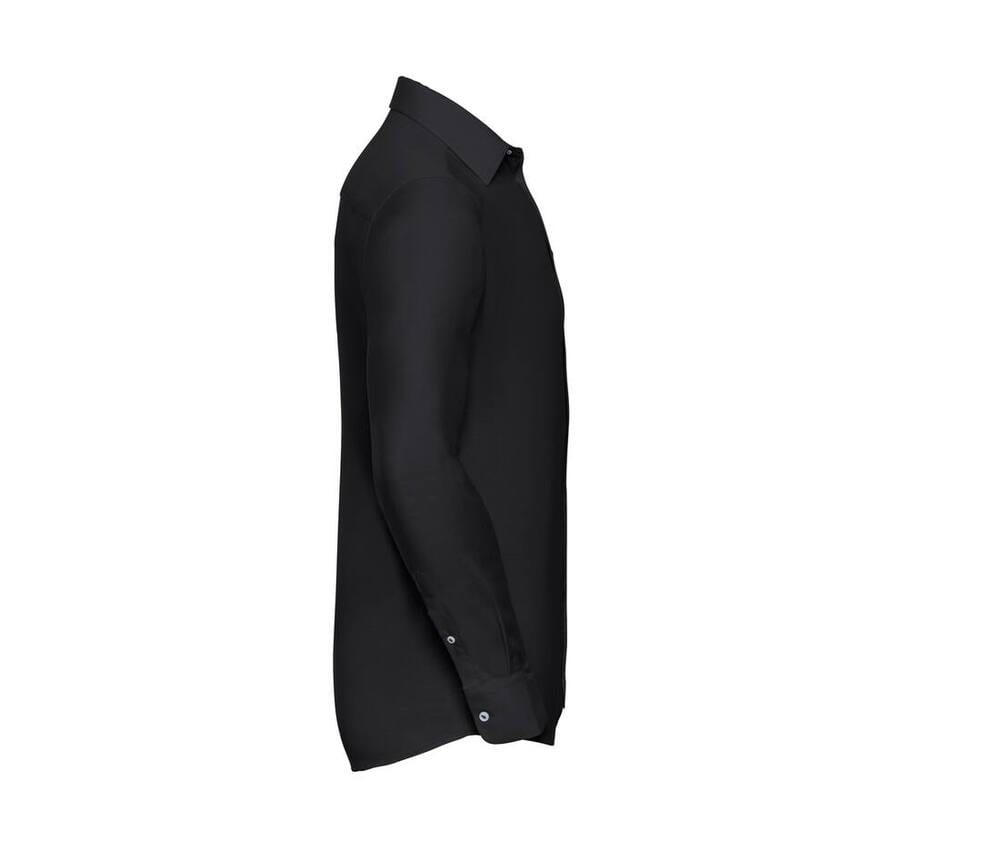 Russell Collection JZ922 - Camicia uomo Oxford maniche lunghe