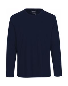 Neutral O61050 - T-shirt da uomo a manica lunga Blu navy