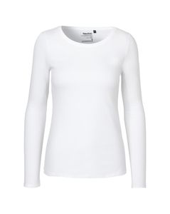 Neutral O81050 - T-shirt a manica lunga da donna White