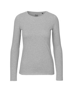 Neutral O81050 - T-shirt a manica lunga da donna Sport Grey