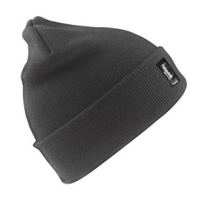 Result RC033 - cappello da sci wooly con isolamento Thinsulate ™ Charcoal