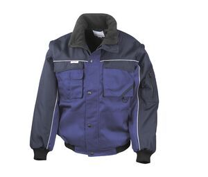 Result RS071 - Workguard Zip Sleeve Heavy Duty Jacket Blu royal