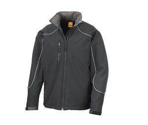 Result RS118 - Giacca softshell in cappellouche Black / Black