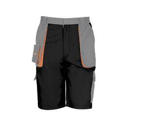 Result RS319 - Short da lavoro lite Black / Grey / Orange