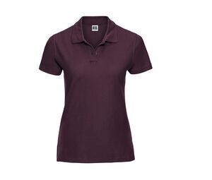 Russell RU577F - Polo Better Ladies` Burgundy