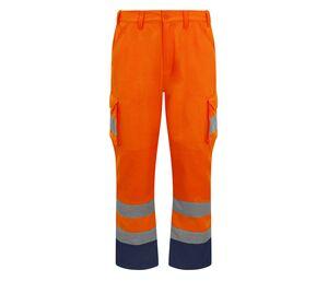 PRO RTX RX760 - Pantaloni ad alta visibilità Hv Orange / Navy