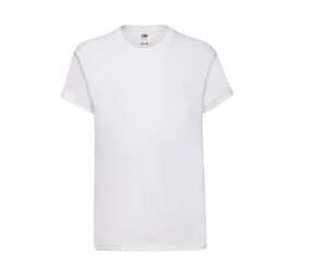 Fruit of the Loom SC1019 - T-shirt a maniche corte per bambini White