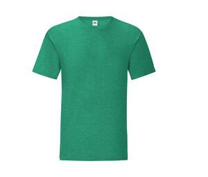 Fruit of the Loom SC150 - Iconic T Uomo Heather Green
