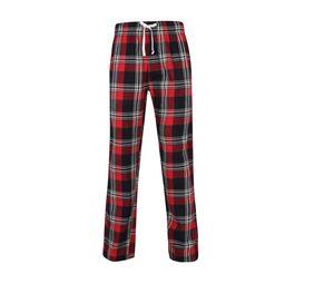 SF Men SF083 - Pantaloni da pigiama da uomo Red / Navy Check