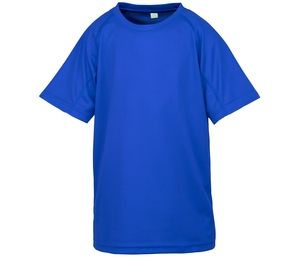 Spiro SP287J - T-shirt traspirante AIRCOOL per bambini Blu royal