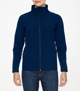 Gildan SS800L - Giacca da donna softshell Blu navy