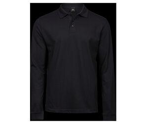 Tee Jays TJ1406 - Polo uomo manica lunga stretch di lusso