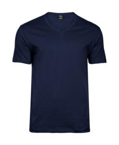 Tee Jays TJ8006 - Fashion soft t-shirt uomo collo a V Blu navy