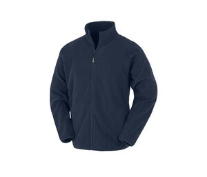 RESULT RS907X - RECYCLED MICROFLEECE JACKET Blu navy