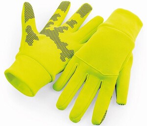 Beechfield BF310 - Guanti sportivi softshell
 Fluorescent Yellow
