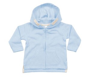 Babybugz BZ032 - Baby hoodie Dusty Blue