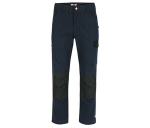 HEROCK HK015 - Multipocket workwear trousers BLU NAVY/NERO