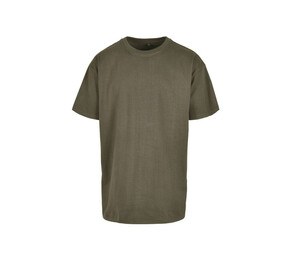 Build Your Brand BY102 - T-shirt larga Olive
