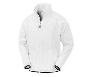 RESULT RS907X - RECYCLED MICROFLEECE JACKET White