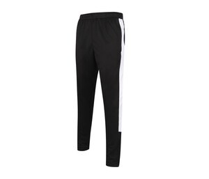 Finden & Hales LV881 - Pantaloni sportivi slim Nero / Bianco