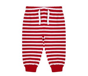 Larkwood LW085 - Pantaloni da pigiama Red / White Stripes