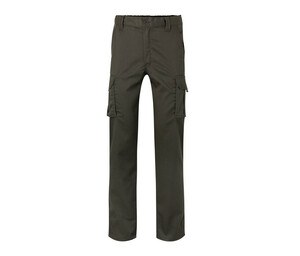 VELILLA V103JS - Pantaloni multitasche elasticizzati Hunter Green
