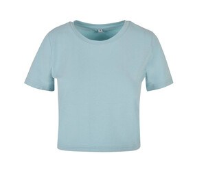 Build Your Brand BY042 - T-Shirt ritagliata Ocean Blue