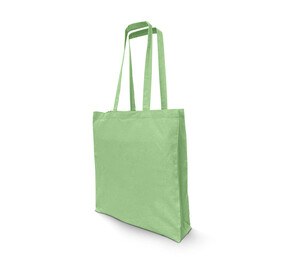 NEWGEN NG110 - RECYCLED TOTE BAG WITH GUSSET LIME VIGORÈ