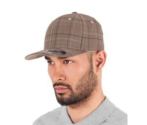 Flexfit FX6196 - Cappellino a quadri Principe di Galles